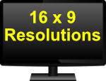 16 x 9 Resolution Chart - Studio 1 Productions - David Knarr