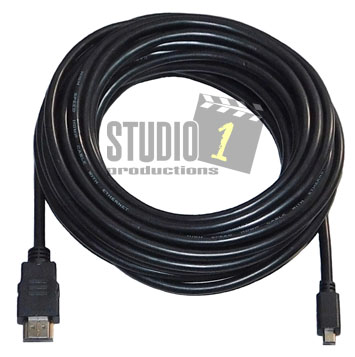 Standard HDMI to Micro HDMI Cable Studio 1 Productions